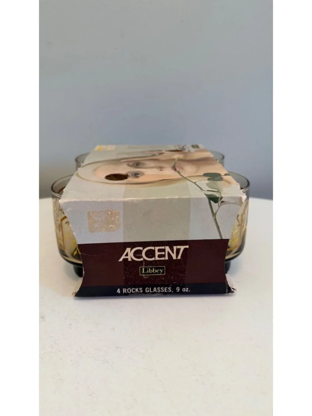 Libbey accent vintage